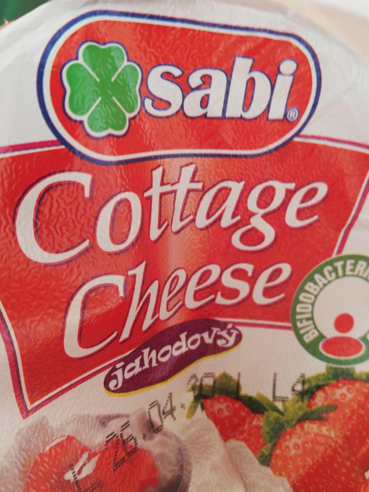 Fotografie - Sabi Cottage cheese Jahodový