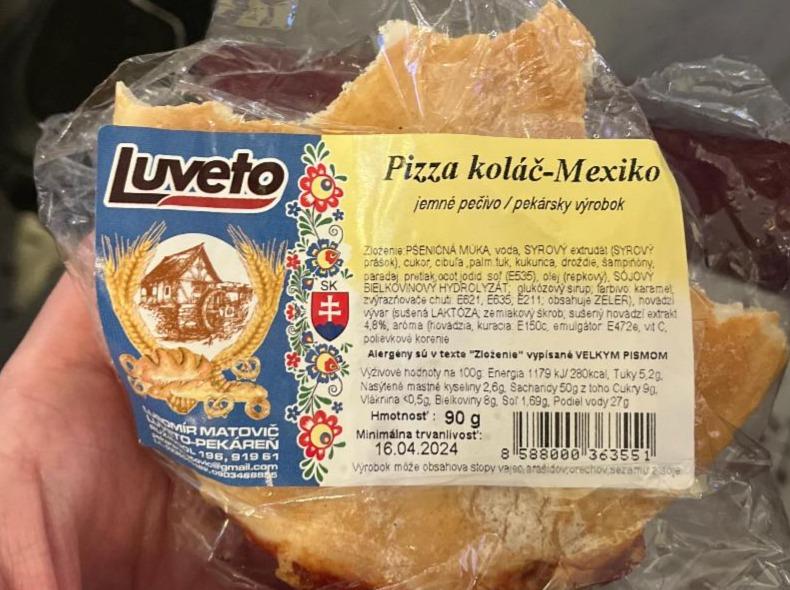 Fotografie - Pizza koláč-Mexiko Luveto