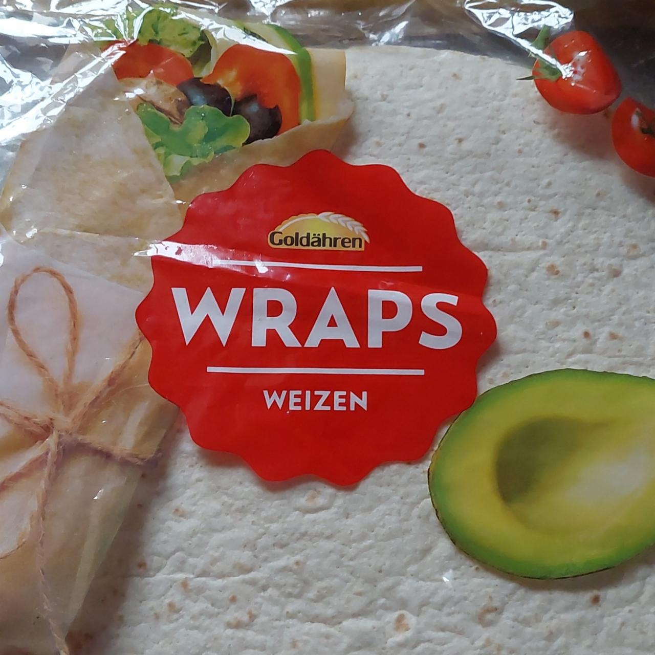 Fotografie - Wraps weizen Goldähren