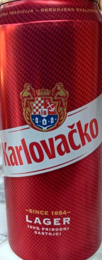 Fotografie - pivo Karlovačko