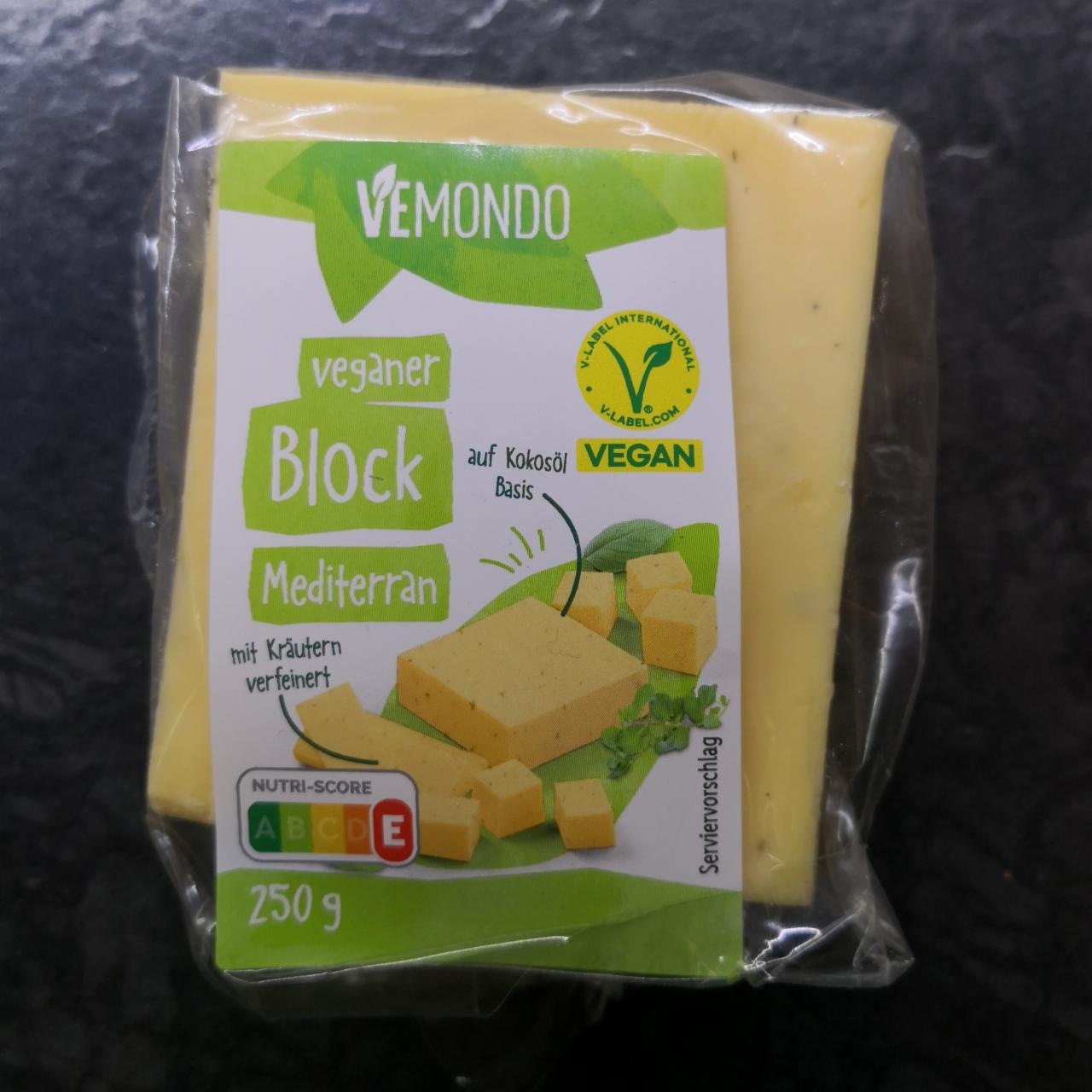 Fotografie - Veganer Block Mediterran Vemondo