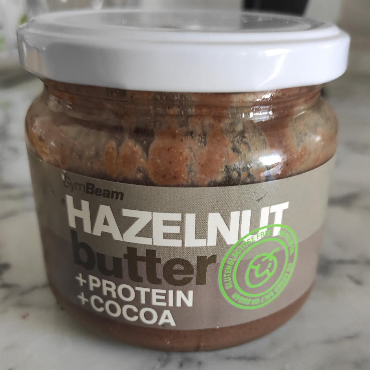 Fotografie - GymBeam HAZELNUT butter +PROTEIN +COCOA