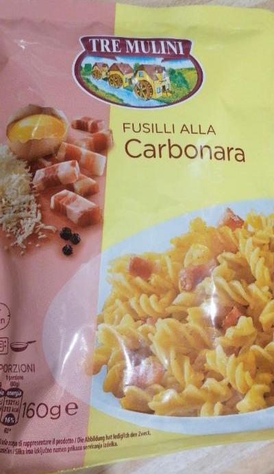 Fotografie - Cestoviny fusilli alla Carbonara