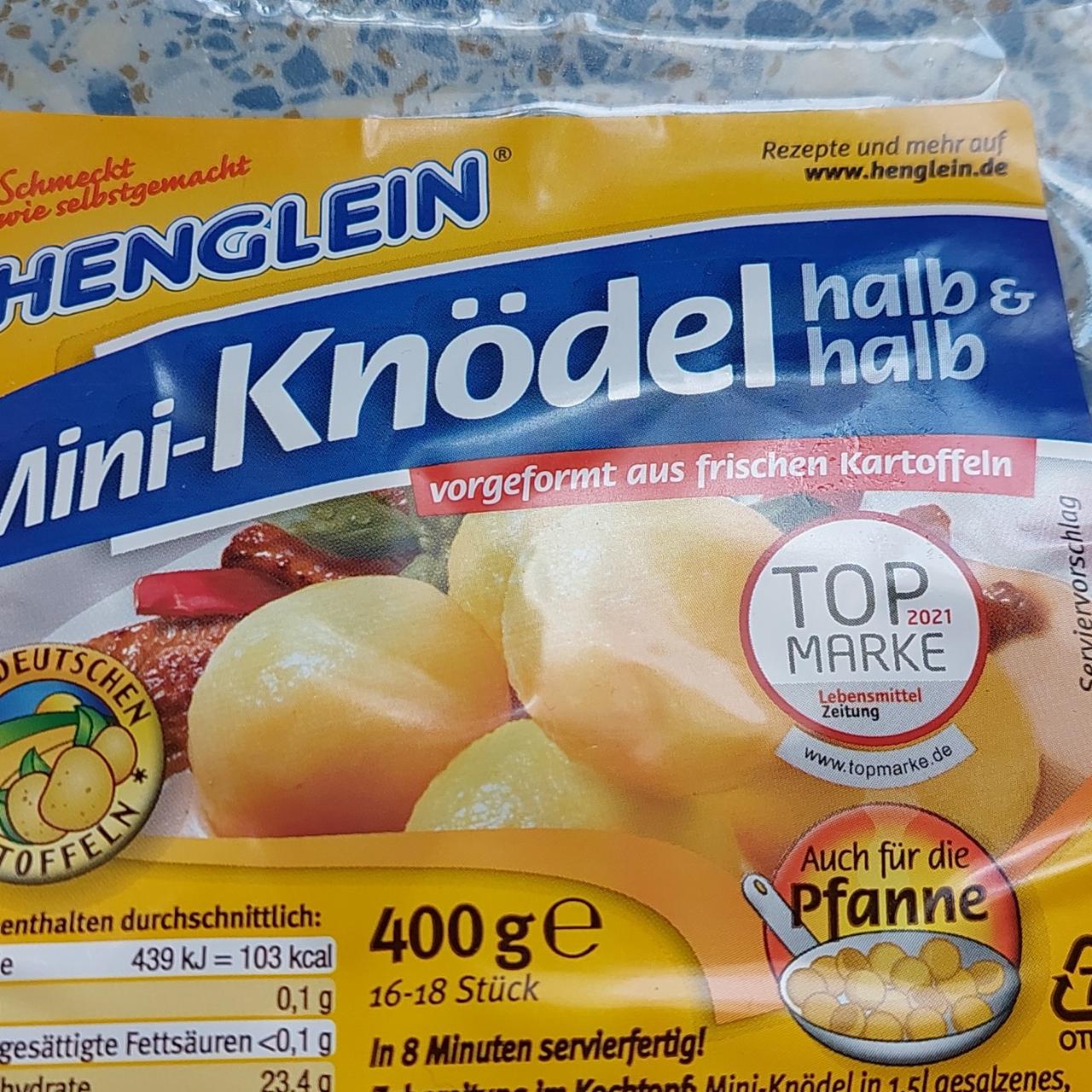 Fotografie - Mini-Knödel halb & halb Henglein