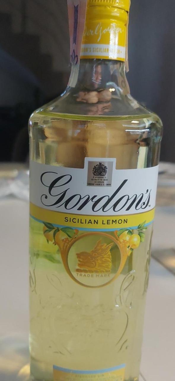 Fotografie - Gordon's Sicilian Lemon Gin