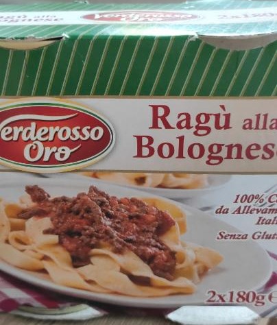 Fotografie - Verderosso Oro Ragù alla Bolognese