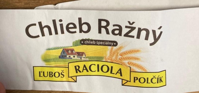 Fotografie - Chlieb ražný Raciola