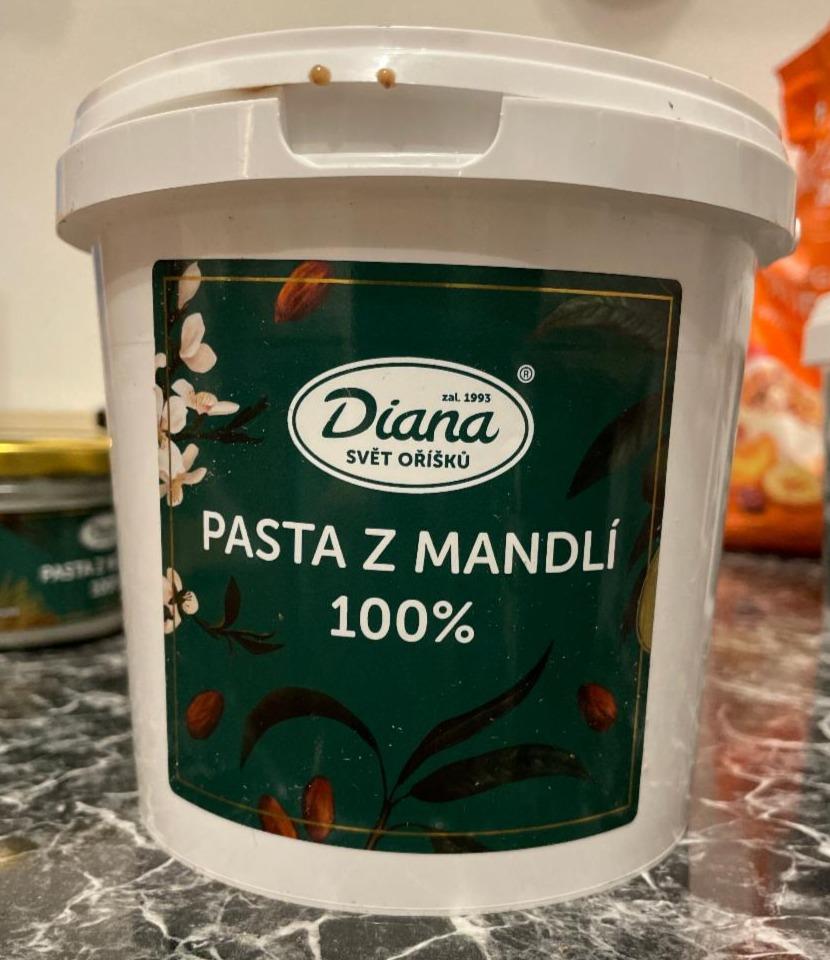 Fotografie - Pasta z mandlí 100% Diana Svět oříšků