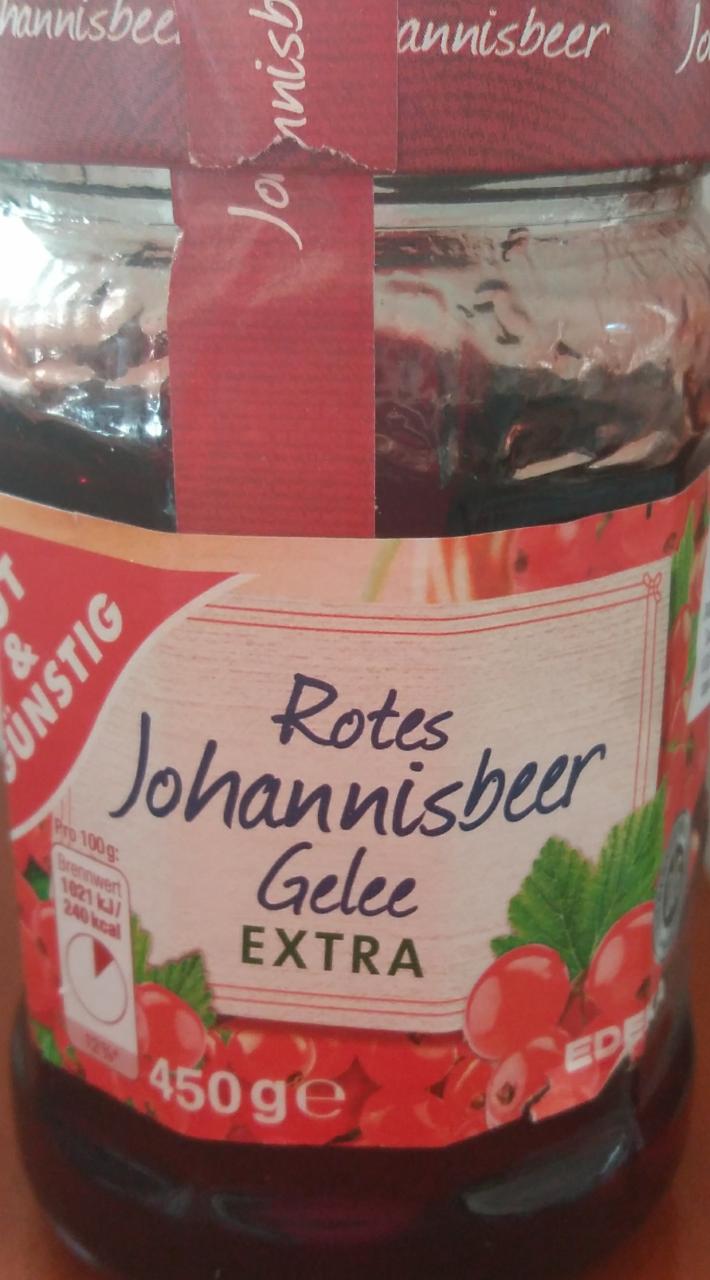 Fotografie - Rotes Johannisbeer Gelee