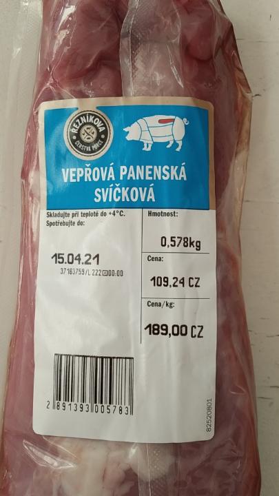 Fotografie - VEPŘOVÁ PANENSKÁ SVIČKOVÁ