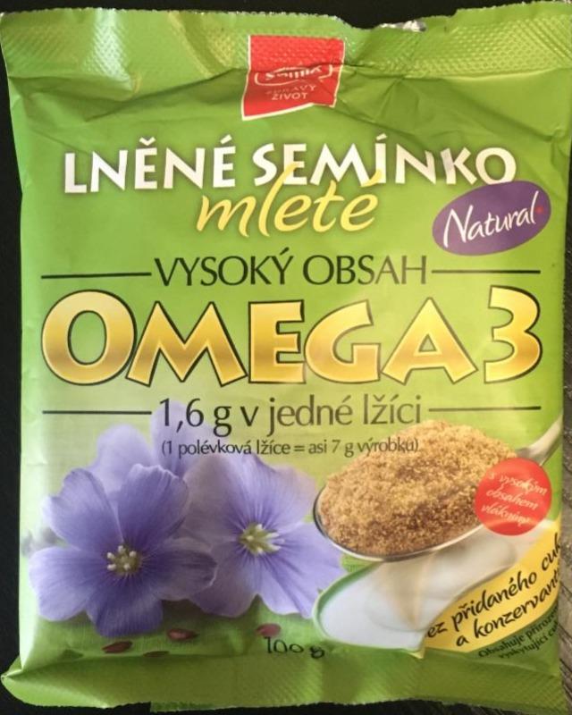 Fotografie - Ľanové semienko Natural Omega 3 Semix
