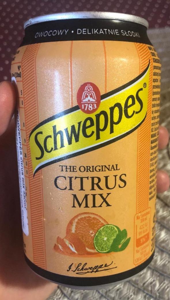 Fotografie - Schweppes The original citrus mix