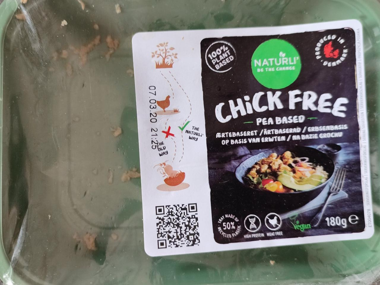 Fotografie - Chick Free pea based