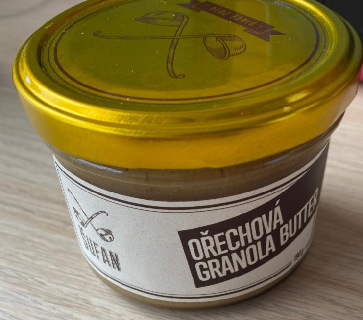 Fotografie - Ořechová granola butter Šufan