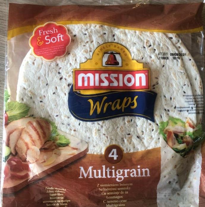 Fotografie - Mission wraps multigrain