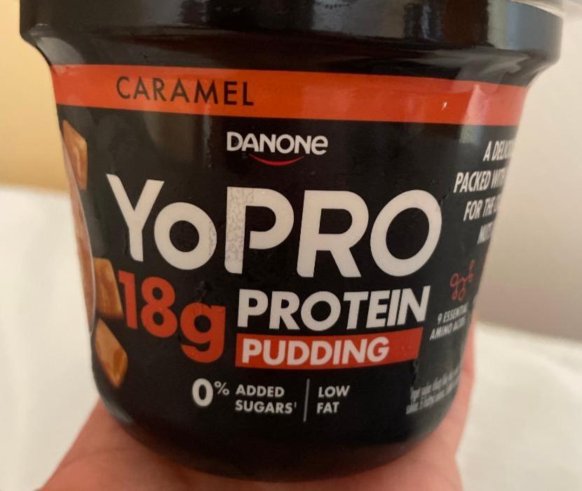 Fotografie - YoPro Protein Pudding Caramel Danone
