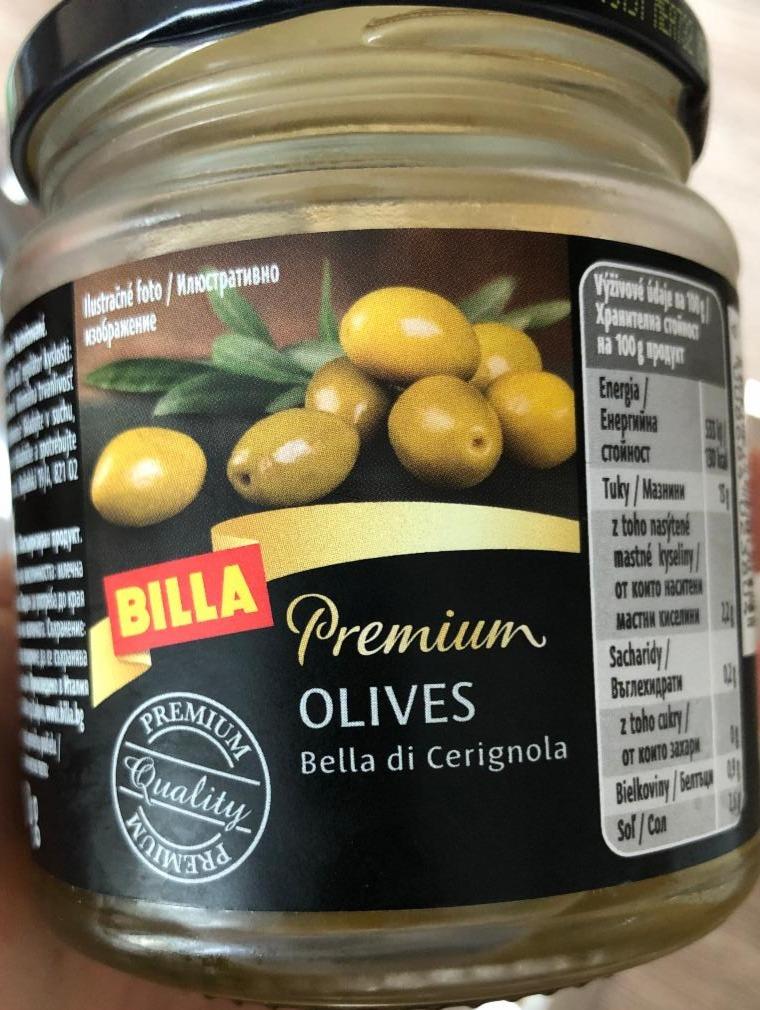 Fotografie - Billa Premium Olives Bella di Cerignola