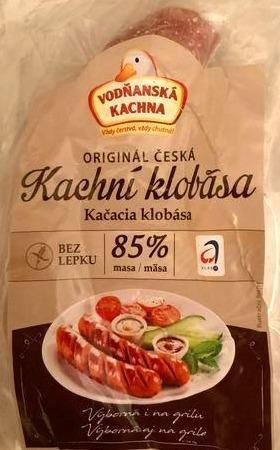 Fotografie - Kačacia klobása originál česká Vodňanská kachna
