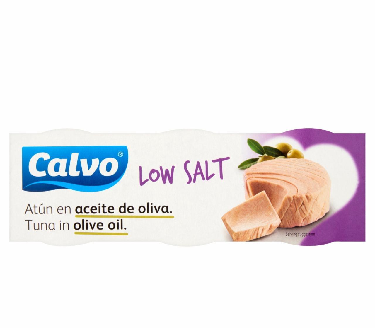 Fotografie - Calvo Tuna in olive oil Low salt