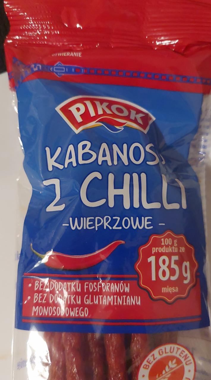 Fotografie - Kabanosy z chilli wieprzowe Pikok