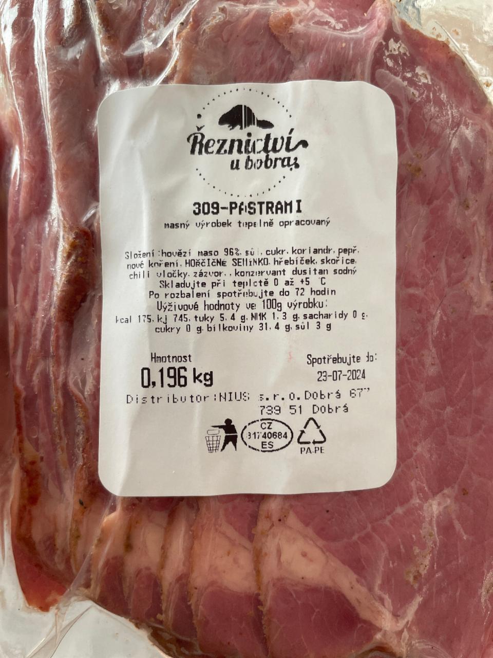 Fotografie - Pastrami Řeznictví u bobra