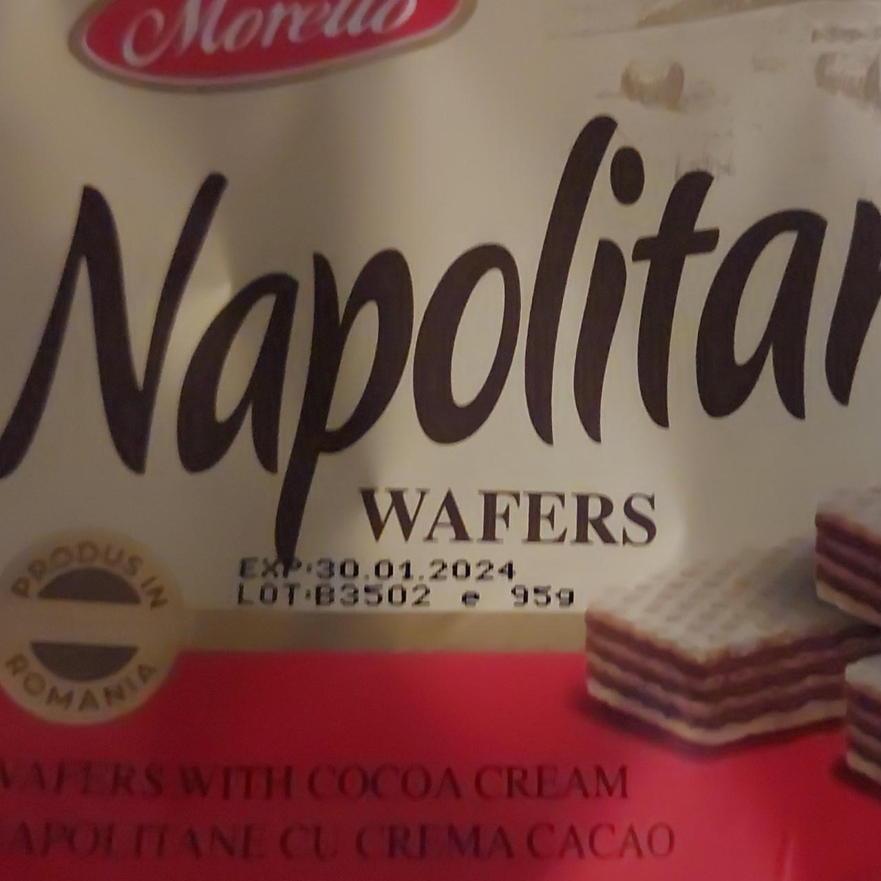 Fotografie - Napolitane Wafers Morello