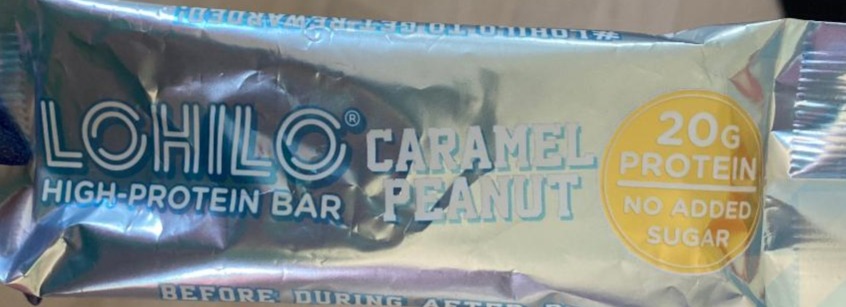 Fotografie - LOHILO high-protein bar CARAMEL PEANUT 