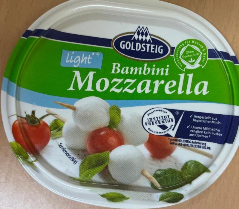 Fotografie - Bambini Mozzarella light Goldsteig