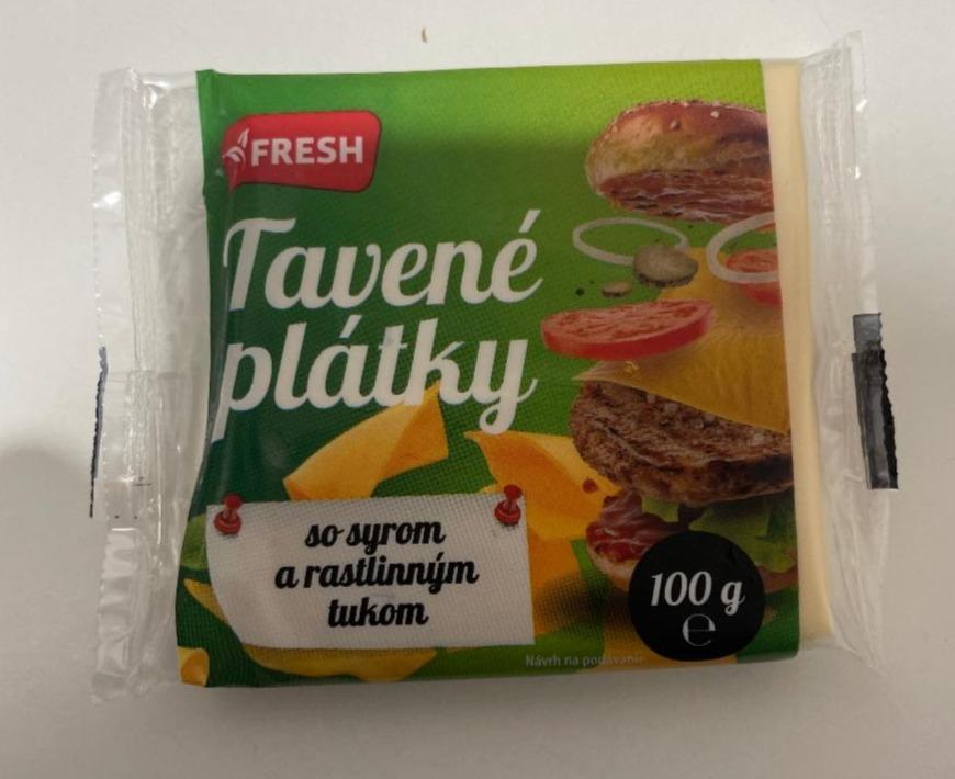 Fotografie - Tavené plátky so syrom a rastlinným tukom Fresh