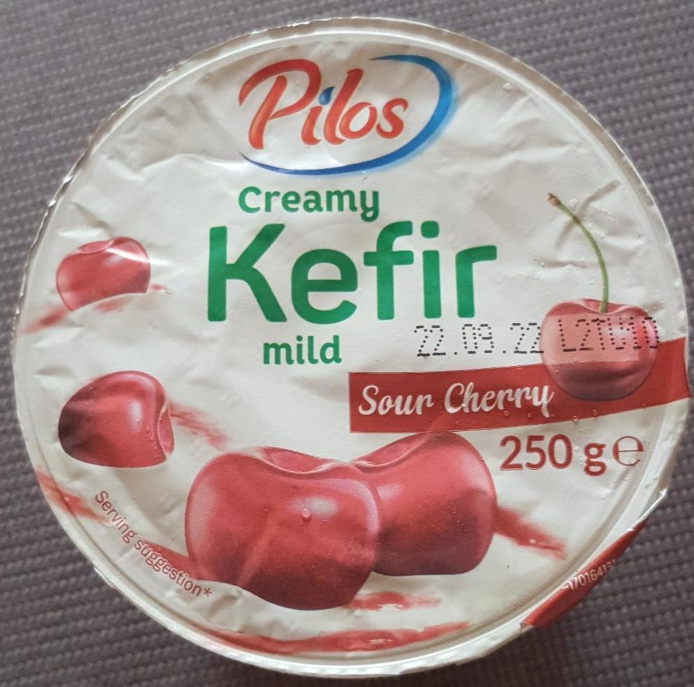 Fotografie - Creamy kefir mild Sour cherry Pilos
