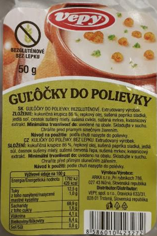 Fotografie - Guľôčky do polievky Vepy