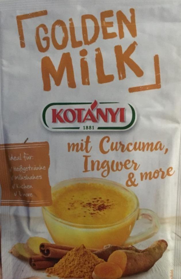 Fotografie - Golden milk mit Curcuma, Ingwer & more Kotányi