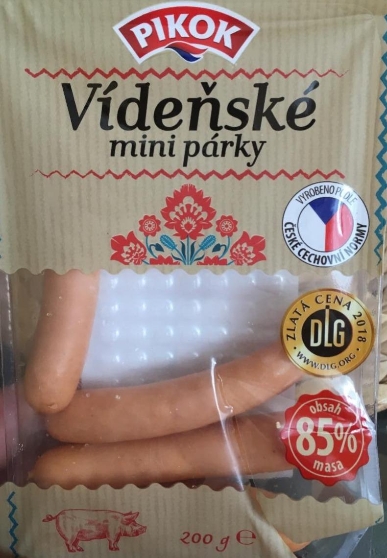 Fotografie - viedeňské mini párky Pikok