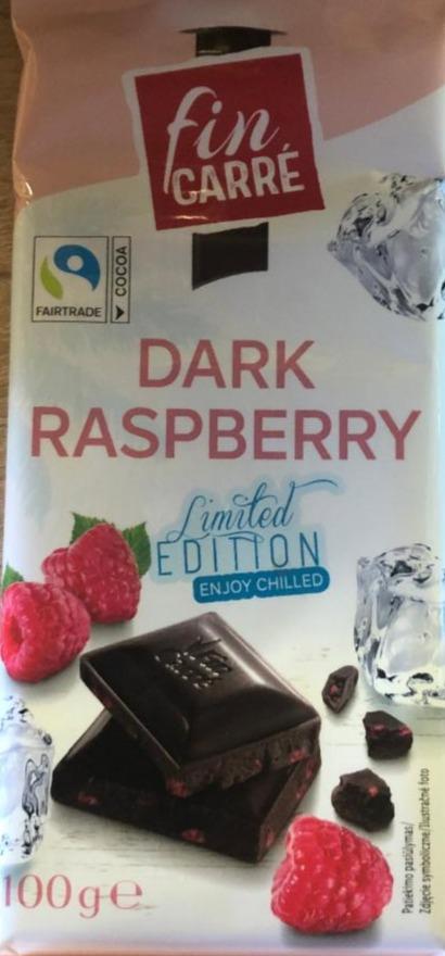 Fotografie - Fin Carré dark raspberry čokoláda