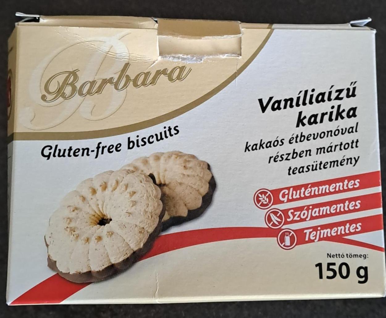 Fotografie - Vaníliaízű karika gluténmentes Barbara