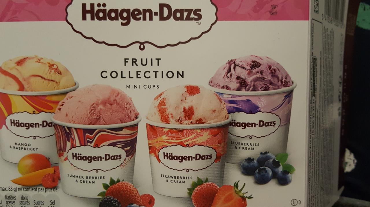 Fotografie - Häagen-Dazs Fruit Collection Strawberries & Cream