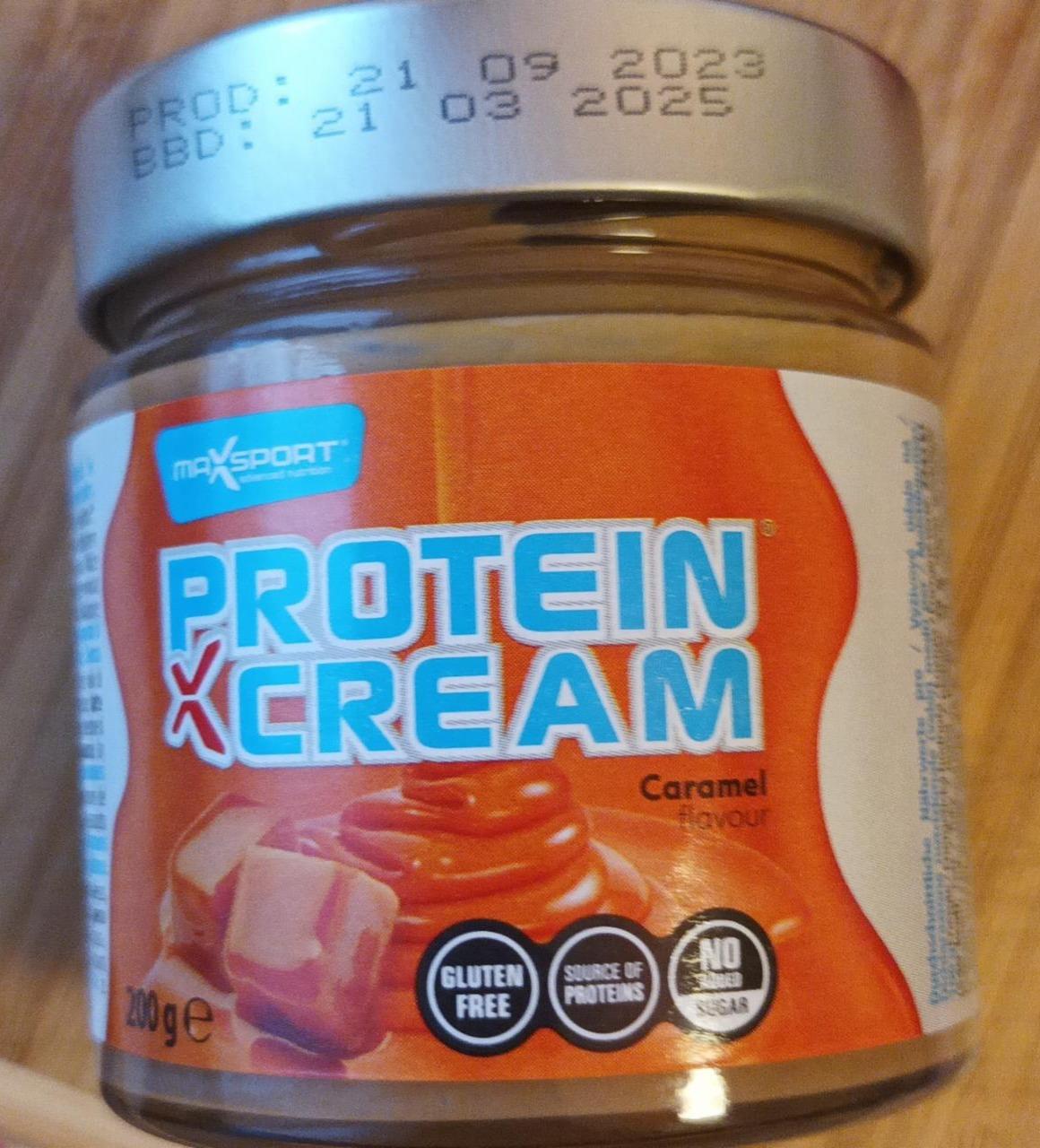 Fotografie - Protein Cream Caramel MaxSport