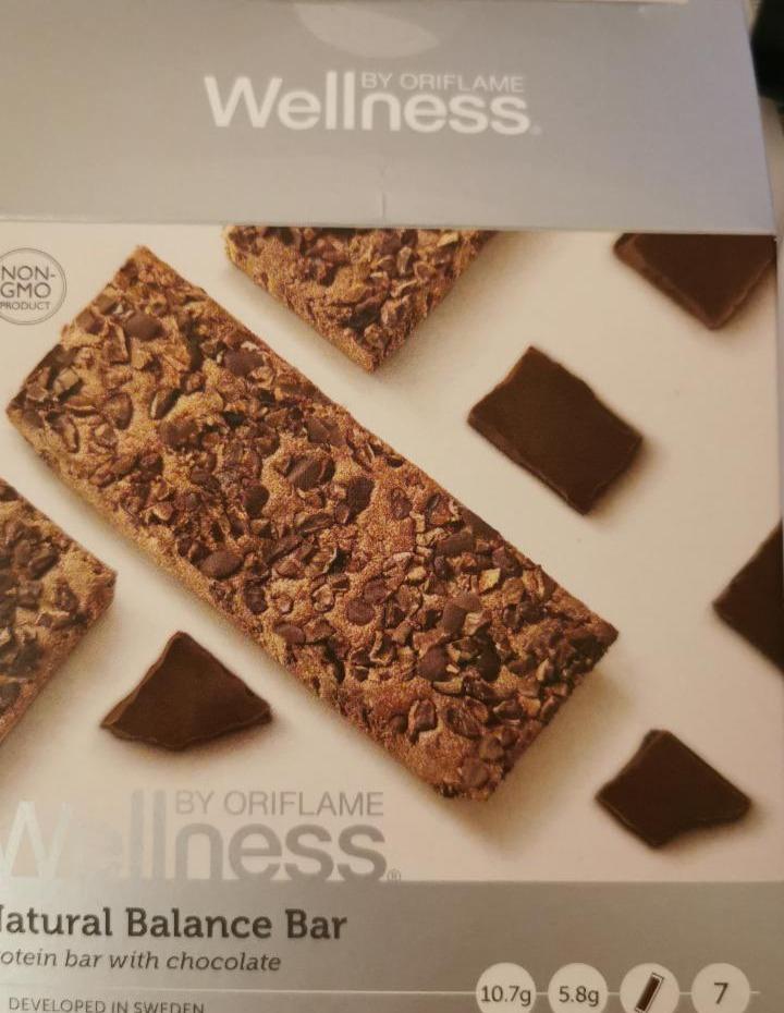 Fotografie - Wellness by Oriflame Natural Balance Bar Chocolate