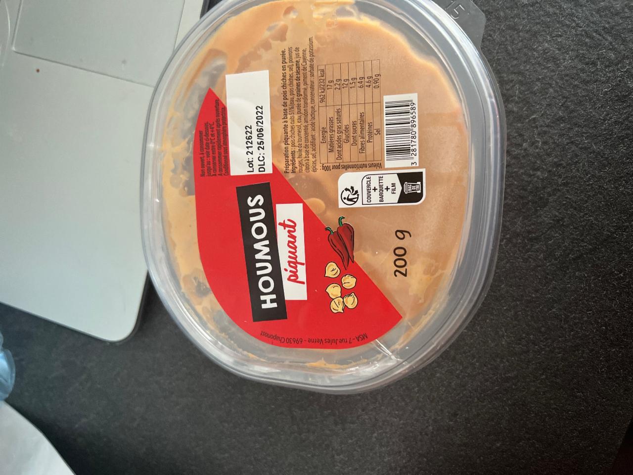 Fotografie - HOUMOUS piquant