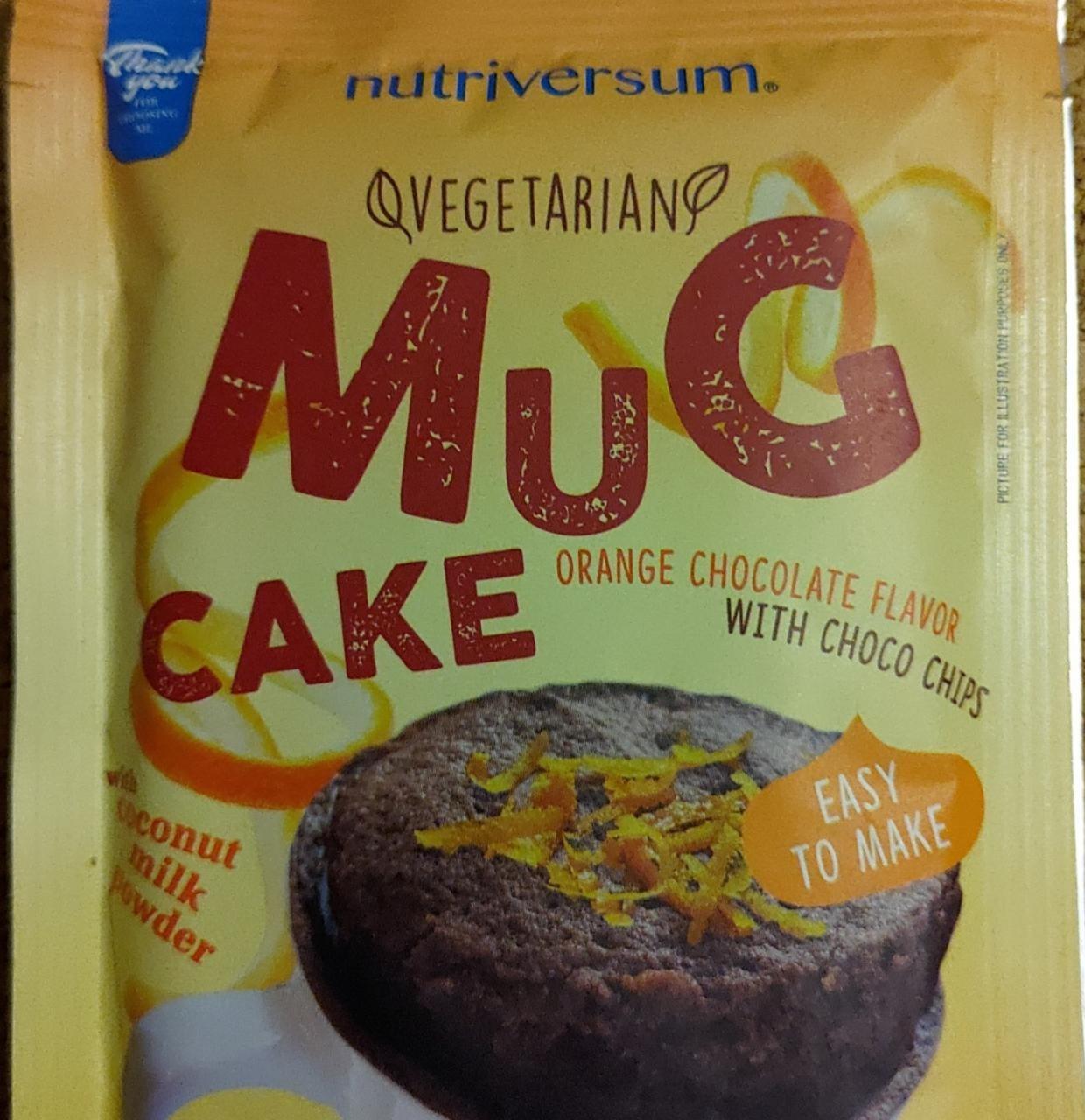 Fotografie - Mug Cake Orange chocolate flavor Nutriversum