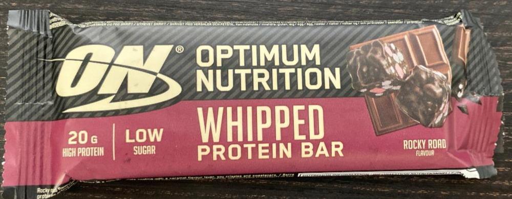 Fotografie - Optimum Nutrition Whipped Protein Bar Rocky Road