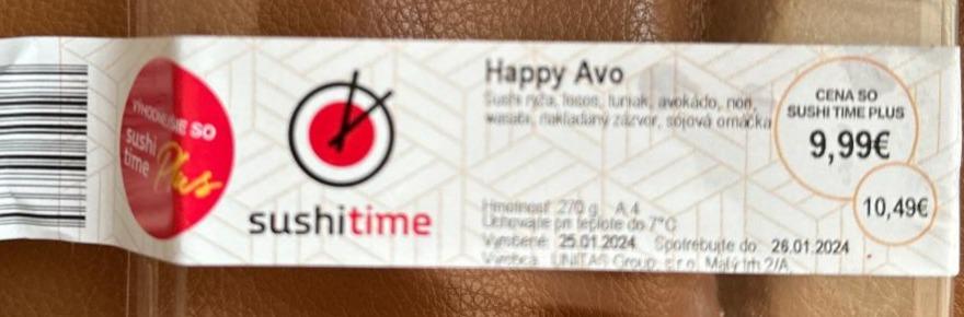 Fotografie - Happy Avo Sushi Time