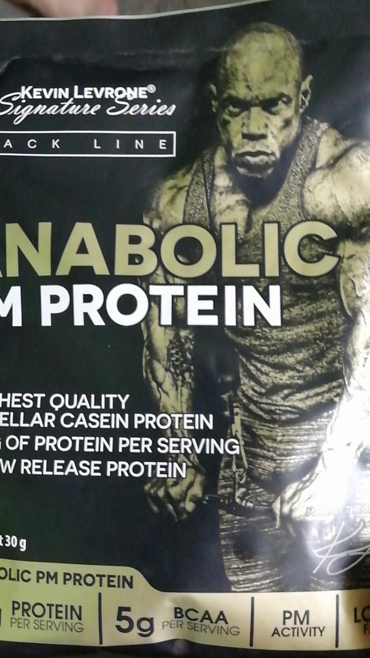 Fotografie - Anabolic PM Protein White Chocolate Cranberry Flavour Kevin Levrone