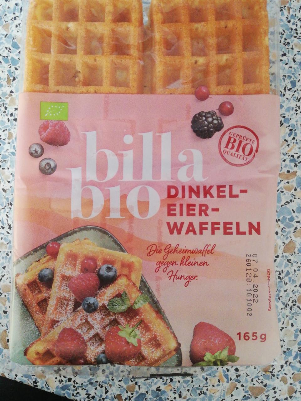 Fotografie - Dinkel-eier-waffeln