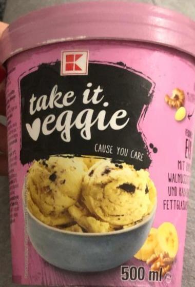 Fotografie - Veganes eis mit banane K-take it veggie