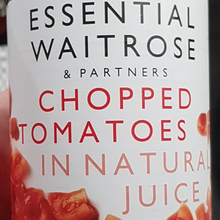 Fotografie - Chopped tomatoes in natural juice Waitrose