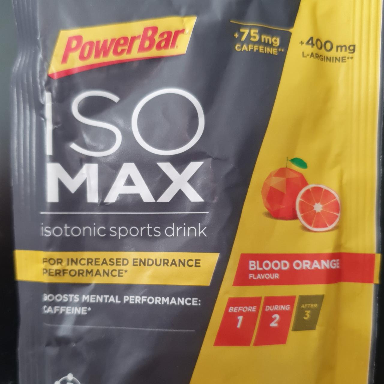 Fotografie - ISO Max Blood orange PowerBar