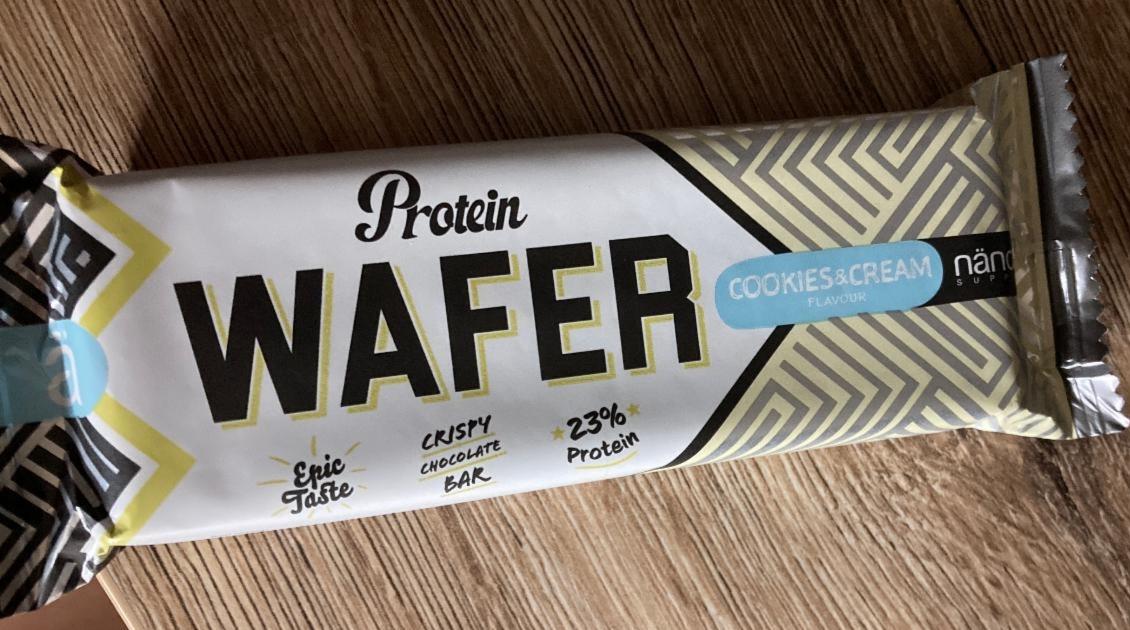 Fotografie - Protein Wafer Cookies&Cream nano