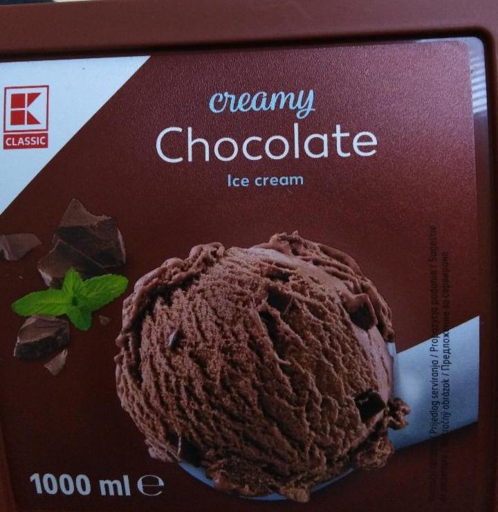 Fotografie - creamy chocolate ice cream K-Classic