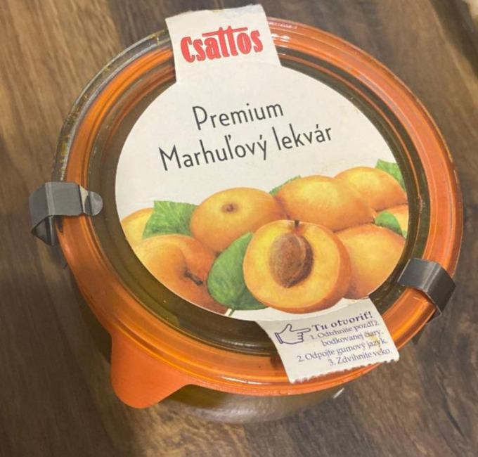 Fotografie - Premium Marhuľový lekvár Csattos